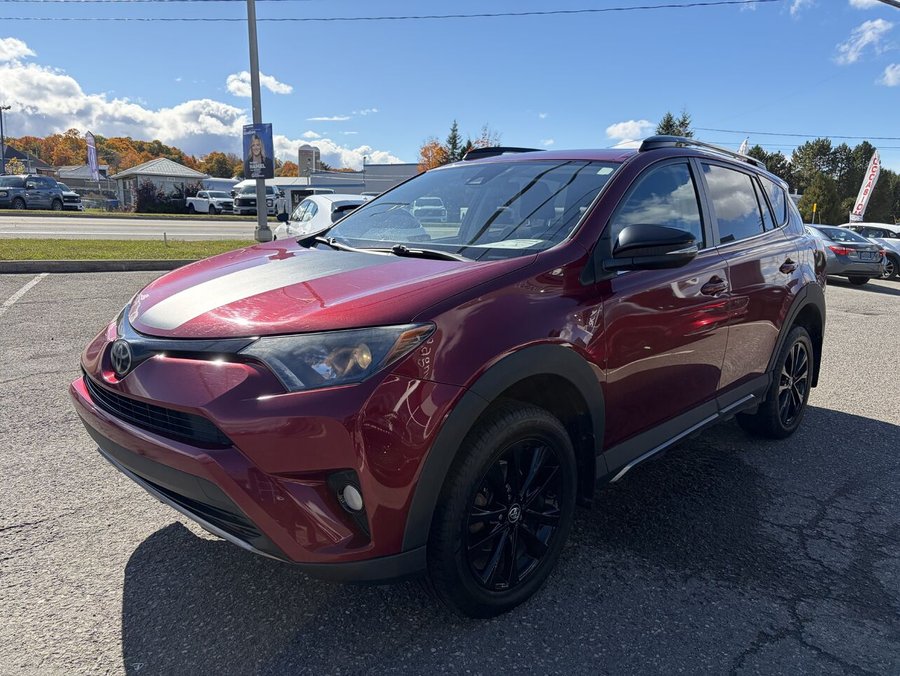 2018 Toyota RAV4 XLE TI Red