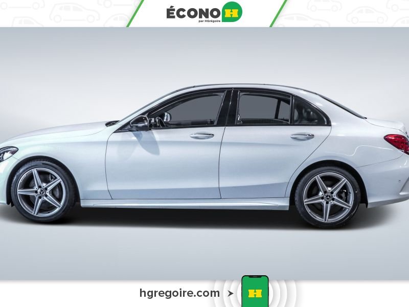 2017 Mercedes Benz C-Class White Laval - photo #4