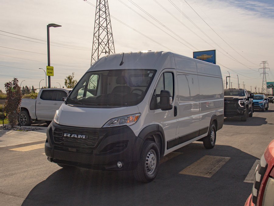 2026 Ram ProMaster Cargo Van Tradesman High Roof 3.6L V6 | Vinyl Bucket Seats White