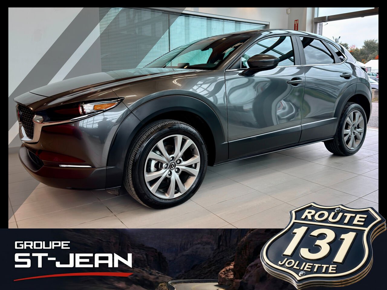 Mazda CX-30 2024 Gris Notre-Dame-des-Prairies - photo #0