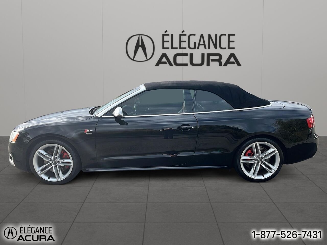 Audi S5 Cabriolet automatique Premium 2 portes | 26084B 2010 Noir Granby - photo #7