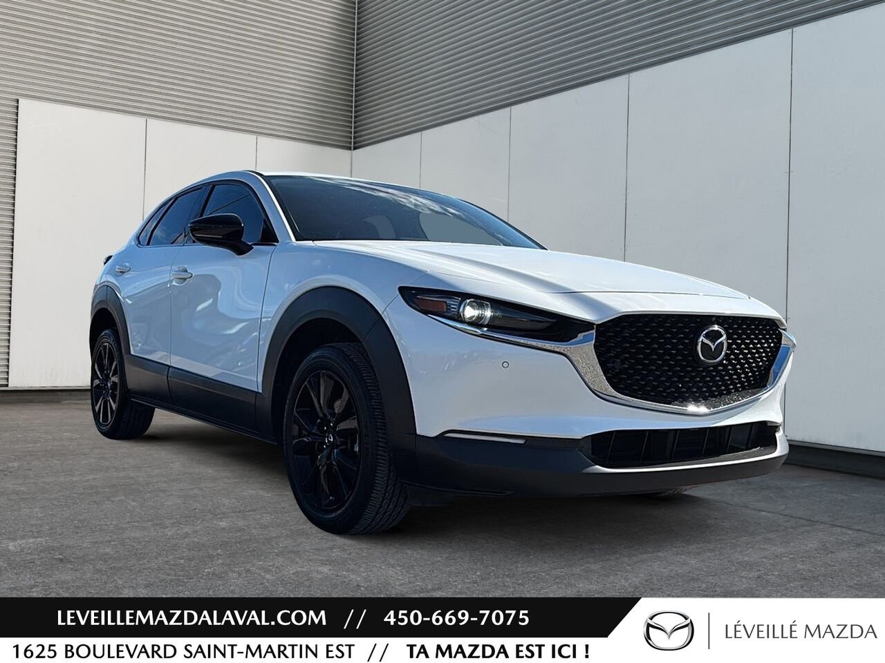 2023 Mazda CX-30 GT TI avec moteur turbo White Laval - photo #2
