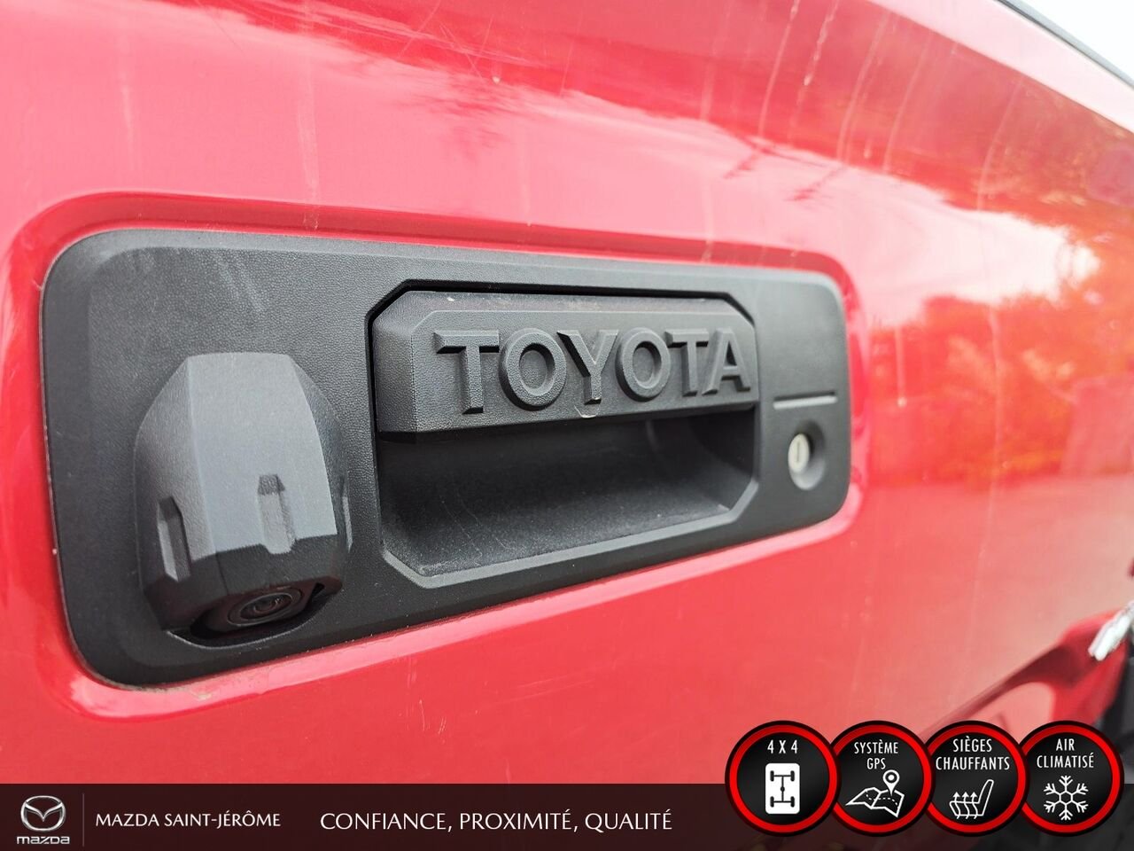 2021 Toyota Tacoma TRD SPORT | 1 PROPRIÉTAIRE | CREWCAB | V6 | 4X4 | AUTOMATIQUE Red Saint-Jérôme - photo #7