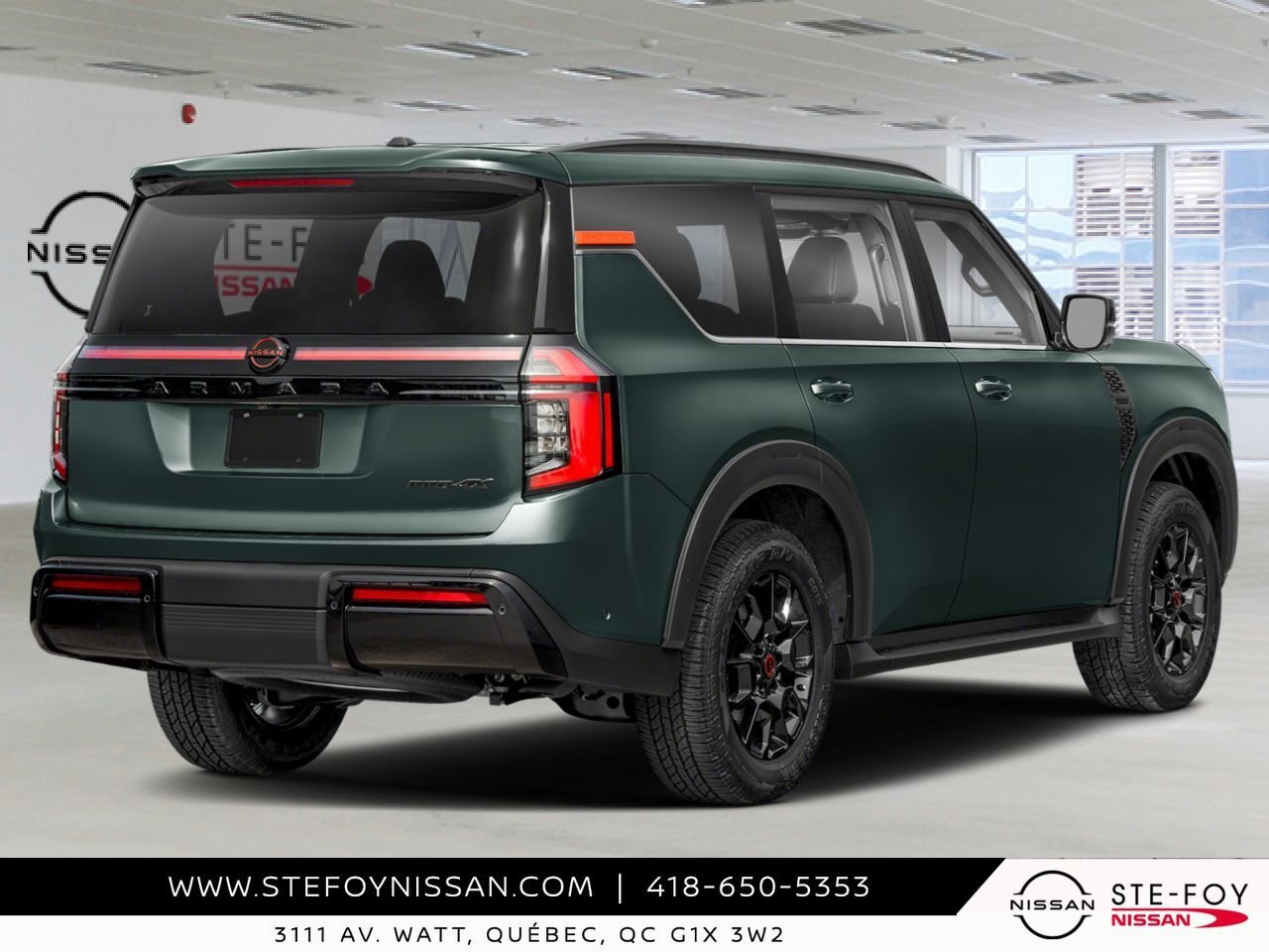 2026 NISSAN Armada Alpine Metallic Saint-Eustache - photo #2