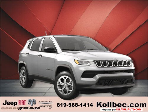 2025 Jeep Compass 251240 | Sport 4x4 Silver Zynith Metallic Gatineau - photo #4