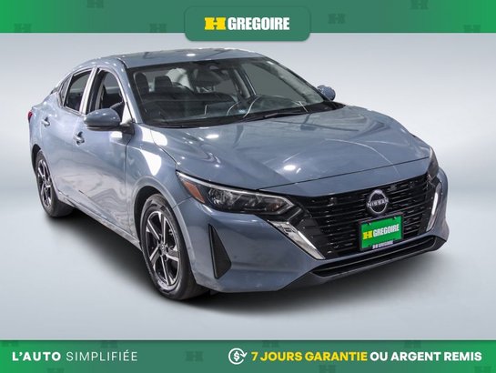 2024 Nissan Sentra SV AUTO A/C MAGS CAM RECUL BLUETOOTH Grey