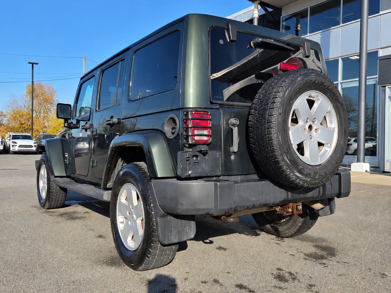2011 Jeep Wrangler Unlimited Green Granby - photo #4