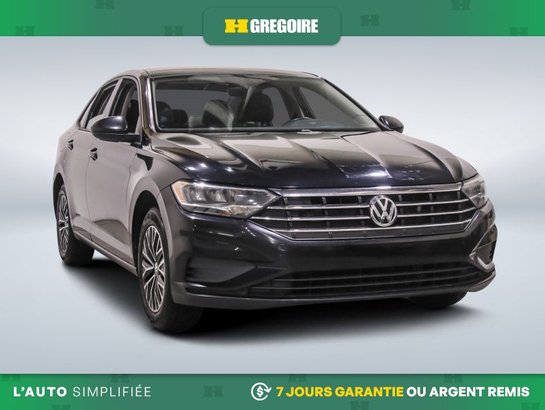 Volkswagen Jetta Highline MANUEL AC CUIR TOIT MAGS CAM RECUL BLEUTO 2019 Noir