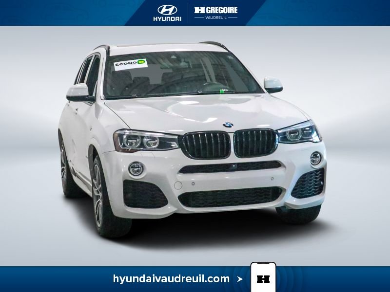 BMW X3 AWD 4dr xDrive28i 2016 Blanc