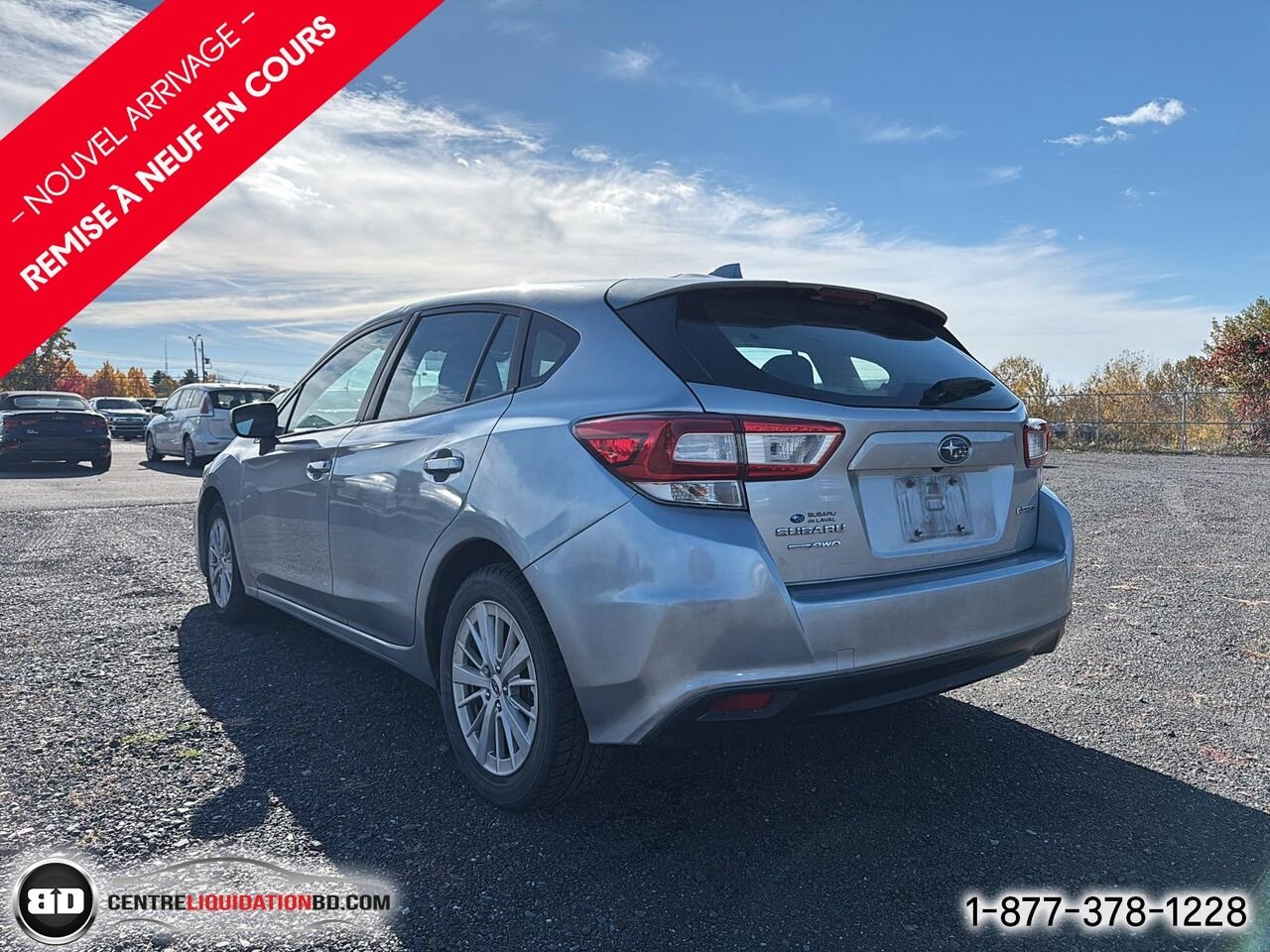 Subaru Impreza 2.0i TOURING | BD0462 2018 Argent Granby - photo #10
