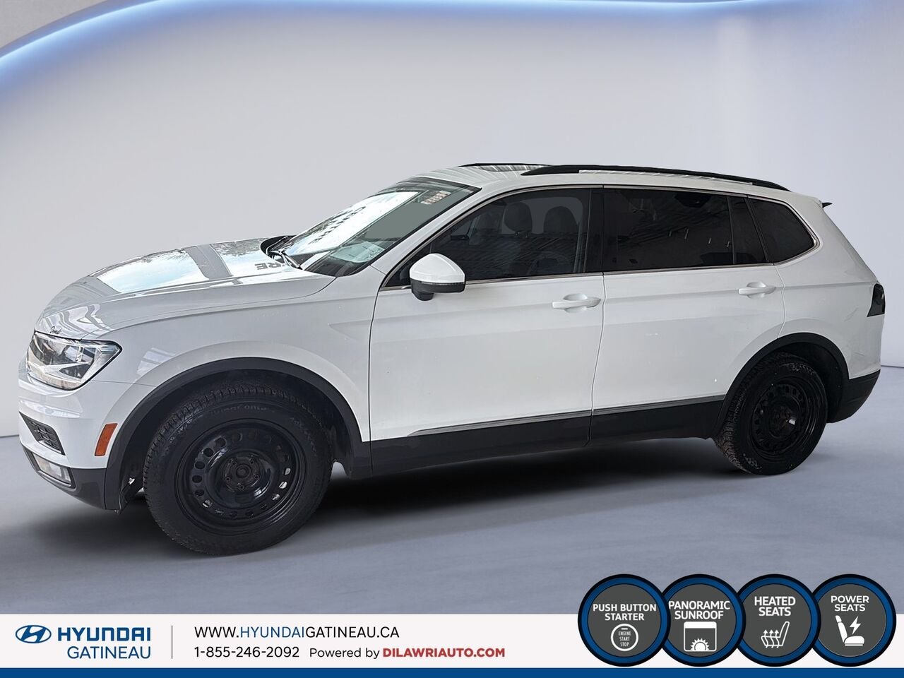 Volkswagen Tiguan 2020 Blanc Gatineau - photo #4