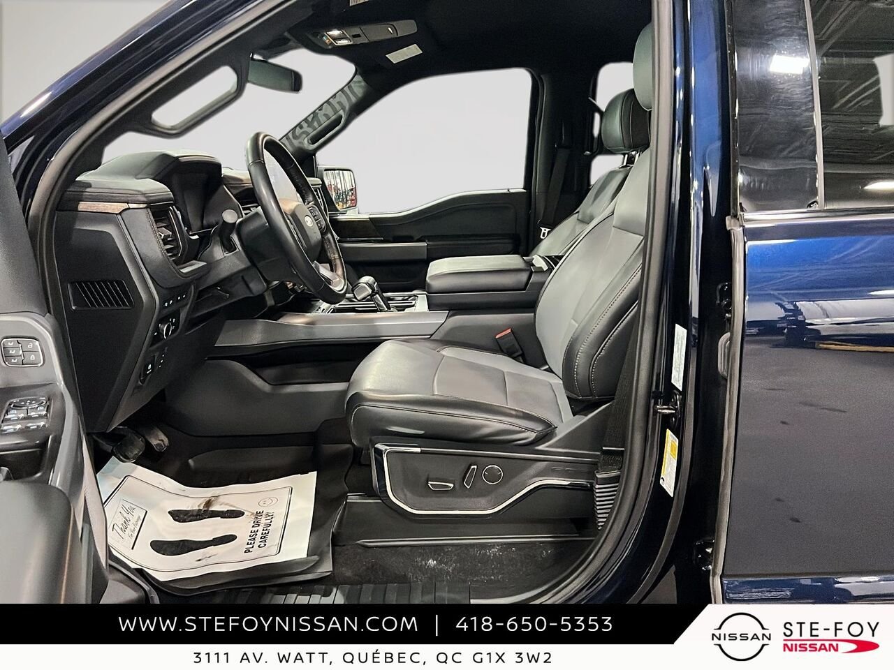Ford F-150 Lightning GROUPE 510 A, standard range 2023 Bleu Ste-Foy - photo #27
