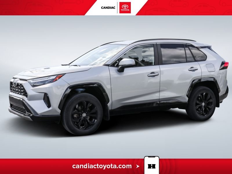 Toyota Rav 4 Hybrid SE AWD - VOLANT CHAUFFANT - TOIT OUVRANT - 2023 Argent