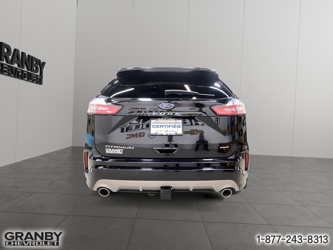 2021 Ford Edge Titanium TI | 26-0881A Black Granby - photo #5