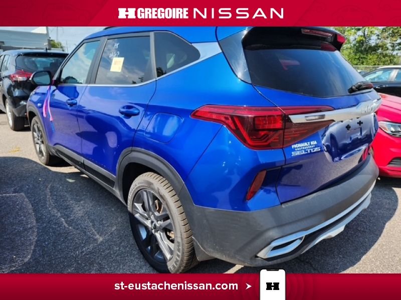 Kia Seltos SE4715 | EX AWD TOIT MAGS CAMERA BANC CHAUFFANT 2022 Bleu Laval - photo #7