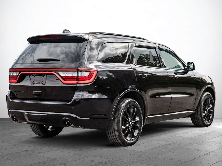 2025 Dodge Durango GT AWD 7 PLACES SIEGES & VOLANT CHAUFFANT ANTIVOL Black
