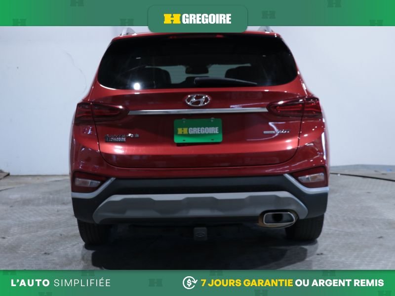 2019 Hyundai Santa Fe Red Blainville - photo #7