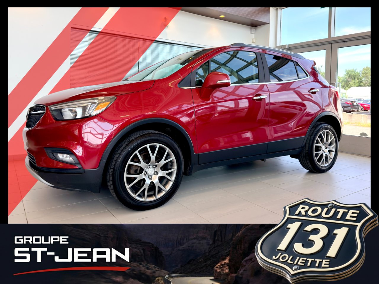 Buick Encore 2017 Rouge Notre-Dame-des-Prairies - photo #0