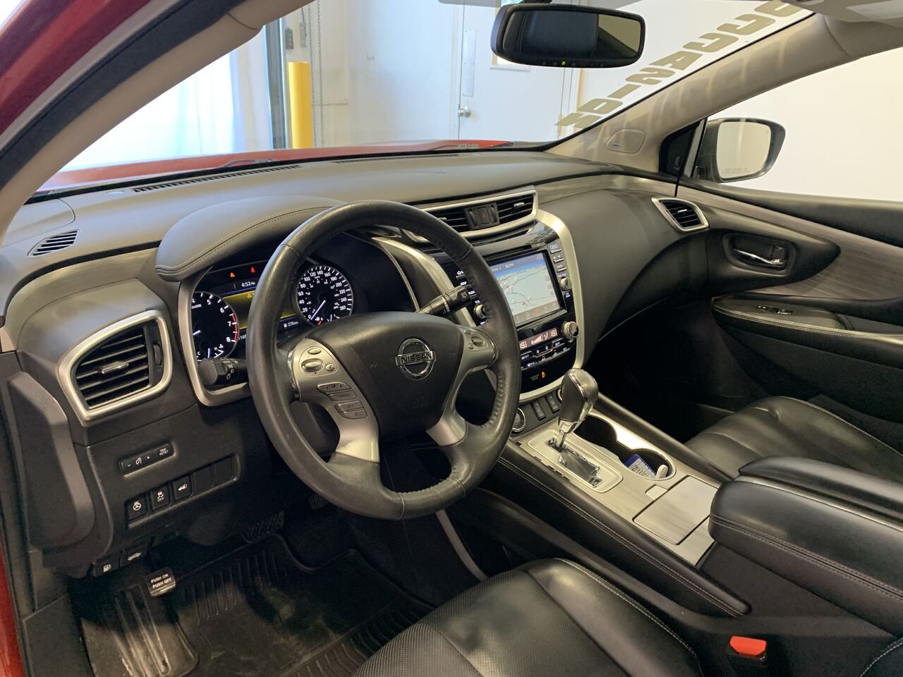 Nissan Murano SL AWD AWD+3.5L+ROOF+NAV+CUIR 2017 Rouge Châteauguay - photo #21