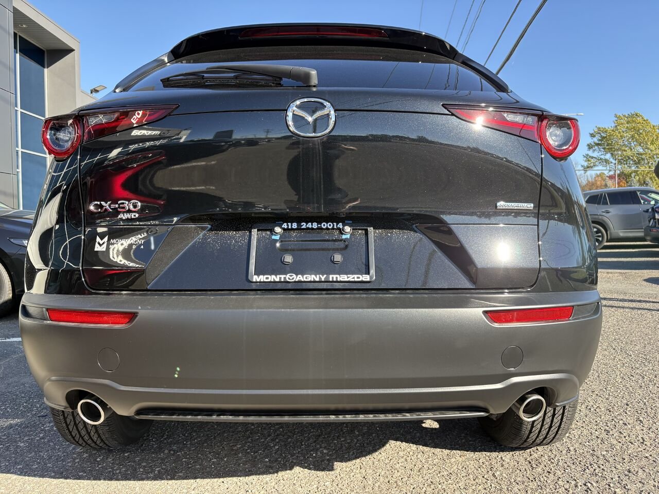 2026 MAZDA CX-30 GS TI Jet Black Mica Montmagny - photo #3
