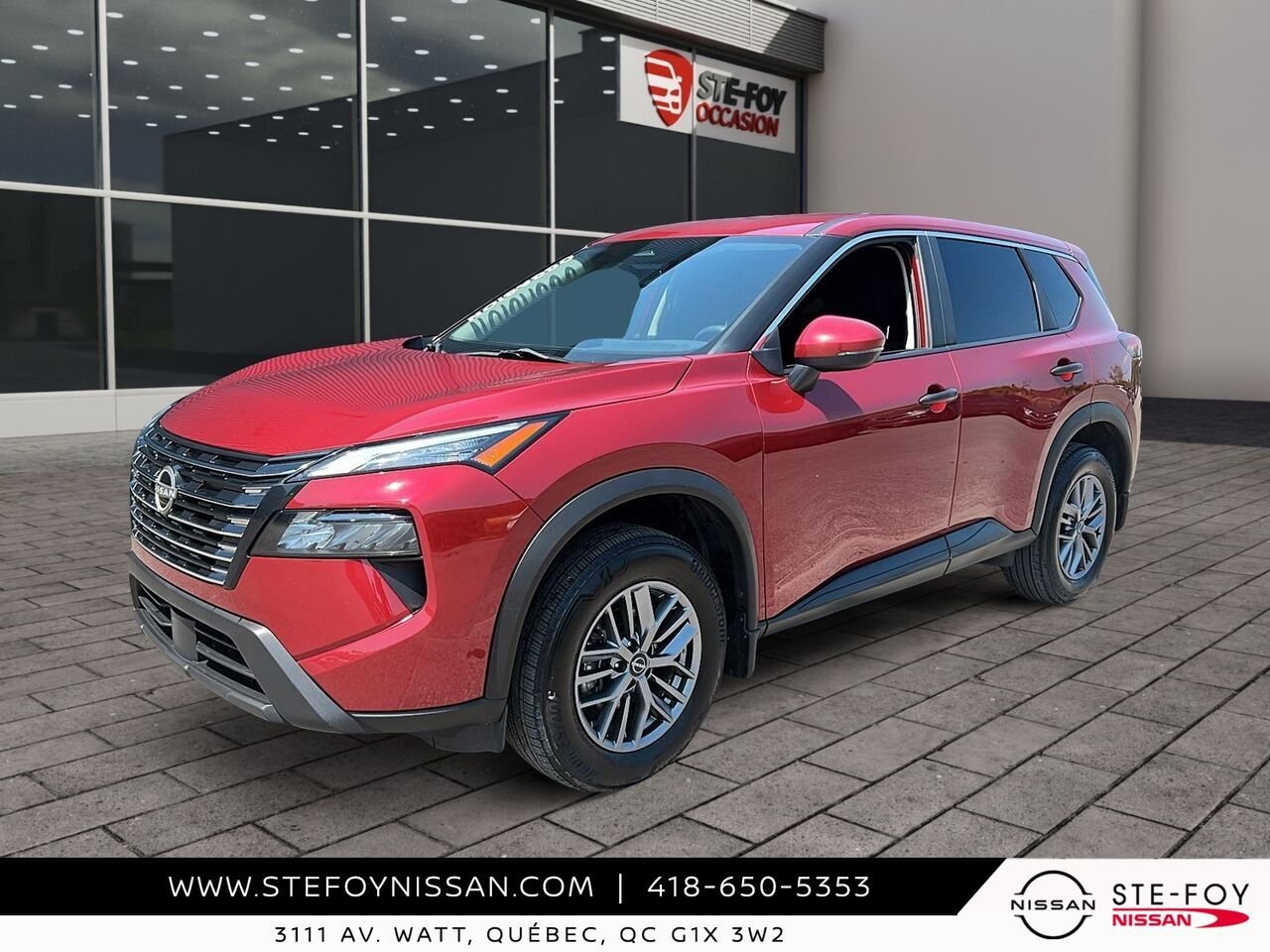 Nissan ROGUE S TRACTION INTEGRALE 2024 Rouge Ste-Foy - photo #3