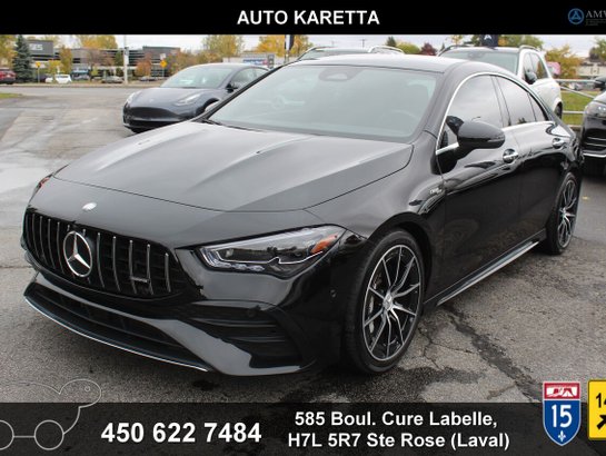 2025 Mercedes-Benz CLA 35 CLA35 Amg sport Night Pack awd panoramic navi led Black