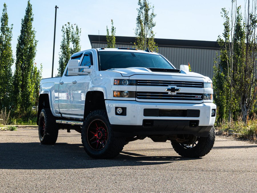 2018 Chevrolet Silverado 3500HD LT Custom Sport 6.6L Duramax Z71 | Lift Kit White