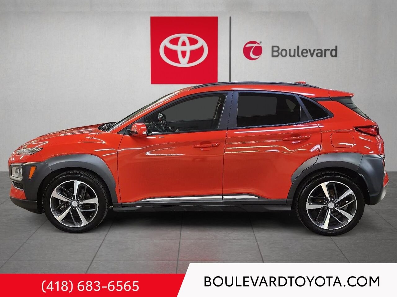 Hyundai Kona 100408A-51 | 1.6T ULTIMATE TI, AWD 2020 Orange Québec - photo #5