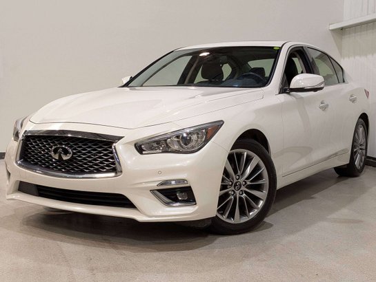 2024 INFINITI Q50 LUXE AWD White