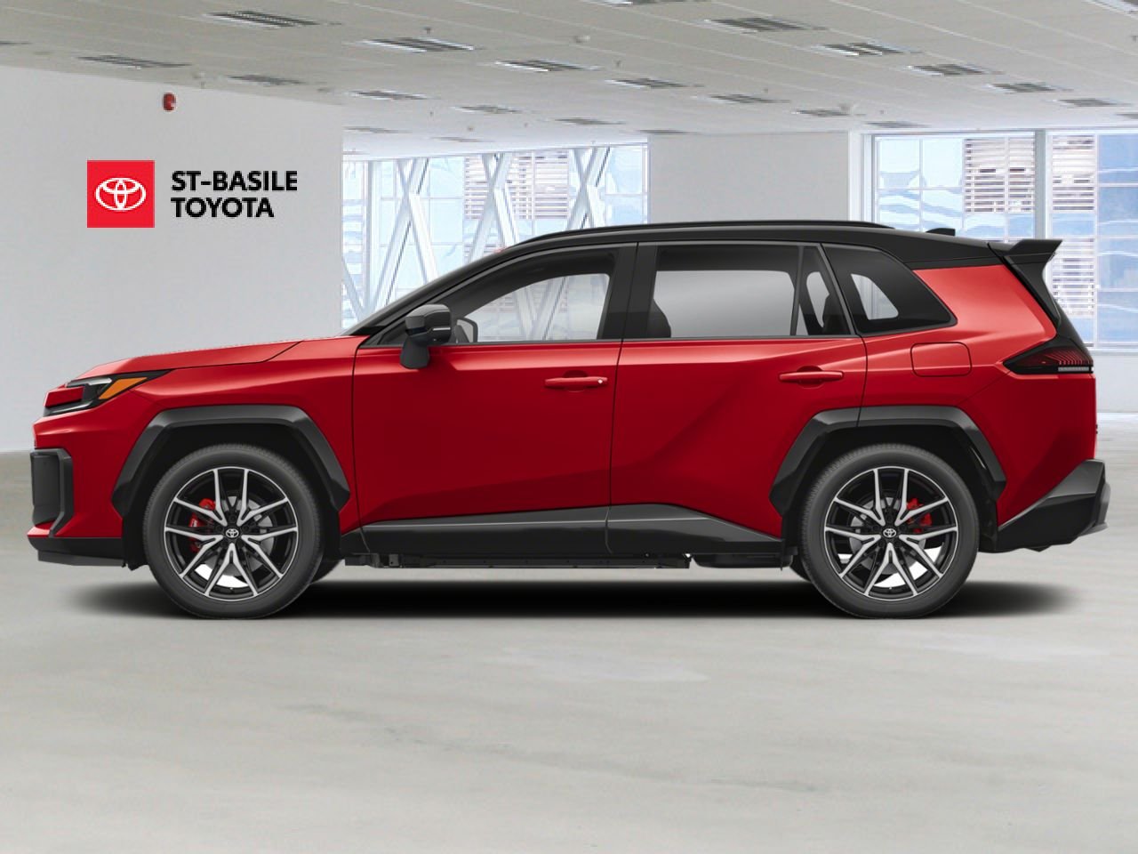 2026 Toyota RAV4 Plug-In Hybrid Supersonic Red w/Black Roof Saint-Basile-le-Grand - photo #1