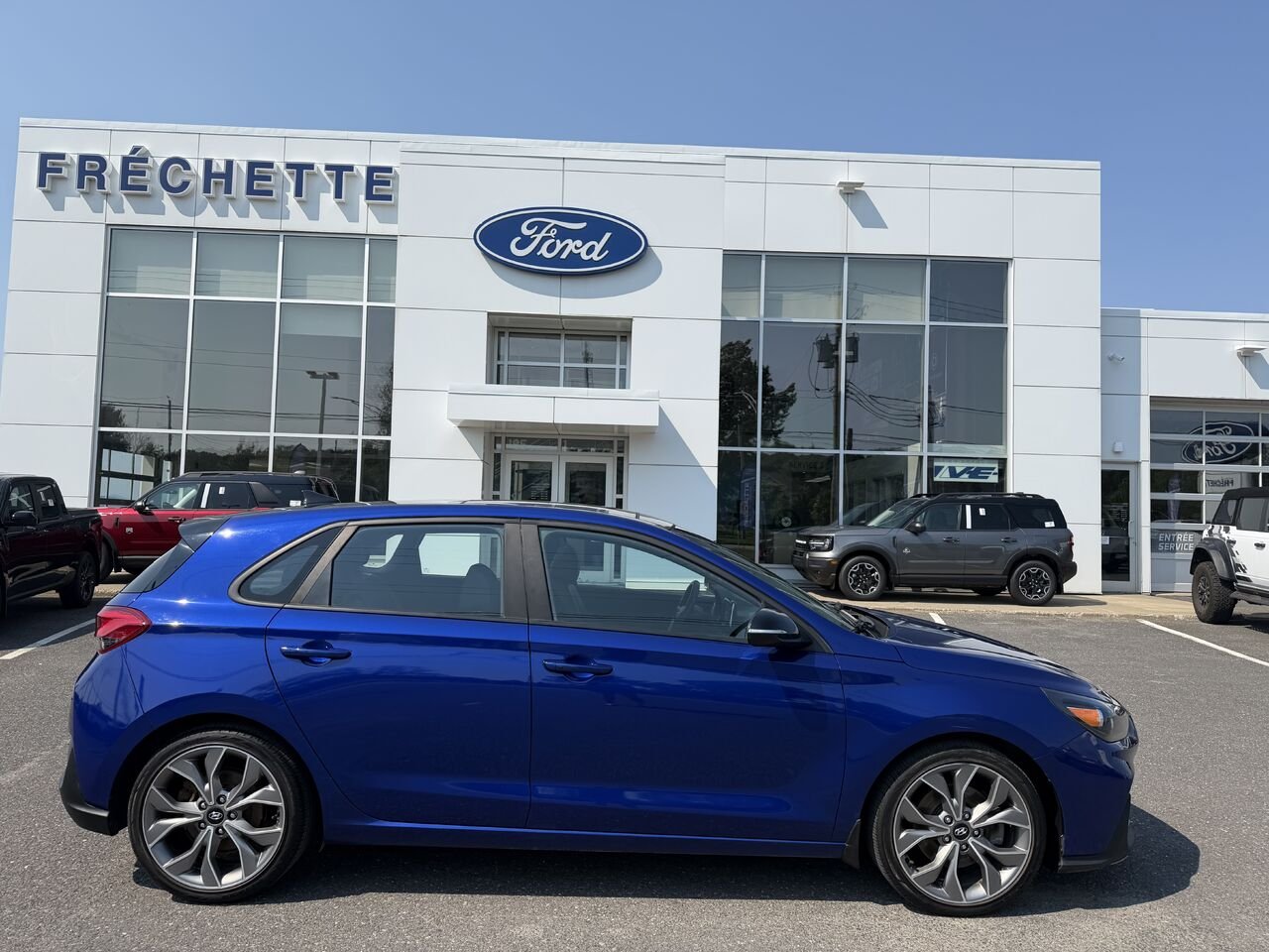 2019 HYUNDAI ELANTRA Blue Montmagny - photo #1