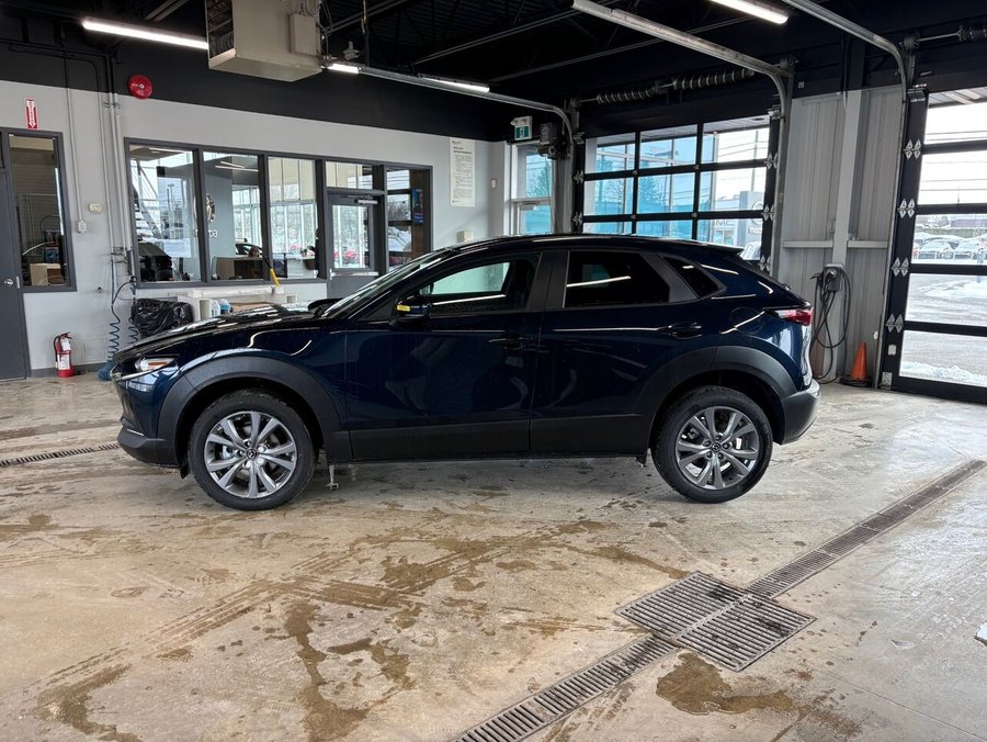 2026 MAZDA CX-30 GS TI Deep Crystal Blue Mica